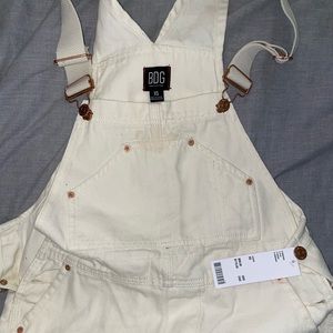 Cream BDG overalls